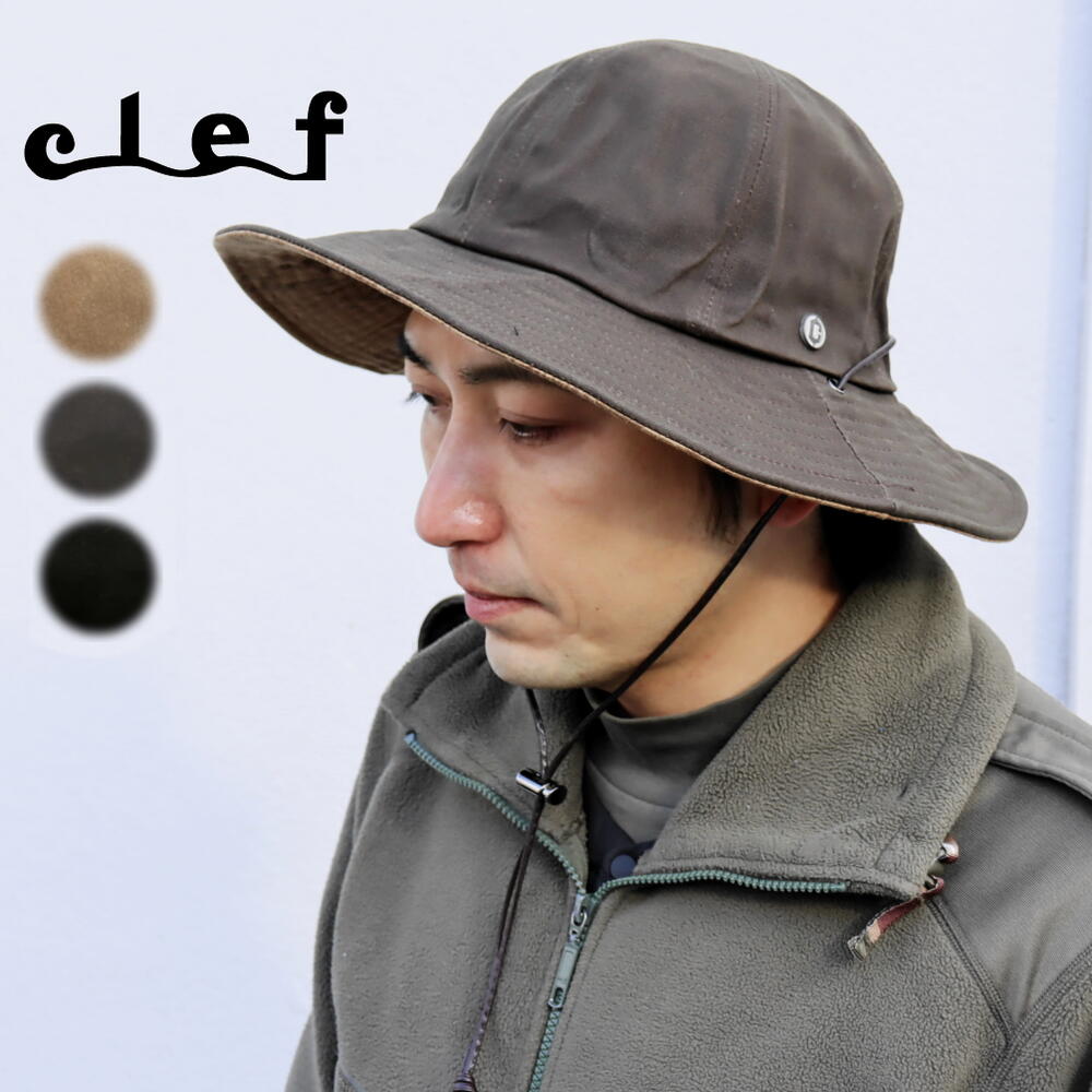 Clef クレ キャップ RB3635 DEEP WAX TOPPO HAT ディープ ワックス トッポ ハット TAN（タン） BRN（ブラウン） BLK（ブラック） ［C］定番 【GHOG】