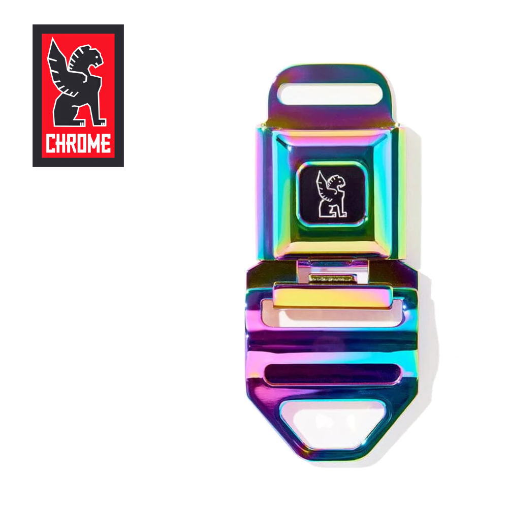 クローム CHROME シートベルト バックル ミディアム SEATBELT BUCKLE MD AC-246 RNBW（レインボー）【GIOH】