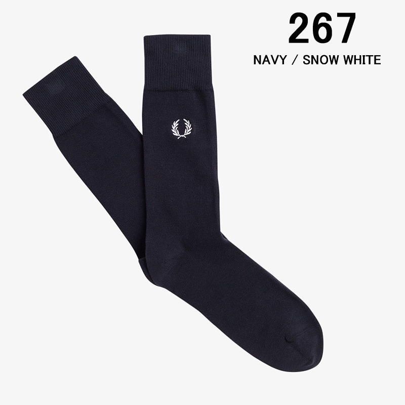 フレッドペリー FRED PERRY 靴下 クラシック ローレル リース ソックス Classic Laurel Wreath Socks C7135 267 843 L59 U84 U88【GIOH】
