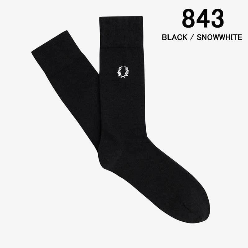 フレッドペリー FRED PERRY 靴下 クラシック ローレル リース ソックス Classic Laurel Wreath Socks C7135 267 843 L59 U84 U88【GIOH】