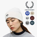 フレッドペリー 帽子 メンズ フレッドペリー FRED PERRY 帽子 クラシック ビーニー Classic Beanie C9160 143（フレンチネイビー）L59（スノーホワイト）R41（ライムストーン）T12（オートミール）T13（OXブラッド）T14（ぺトロール）［CP］【GHFO】