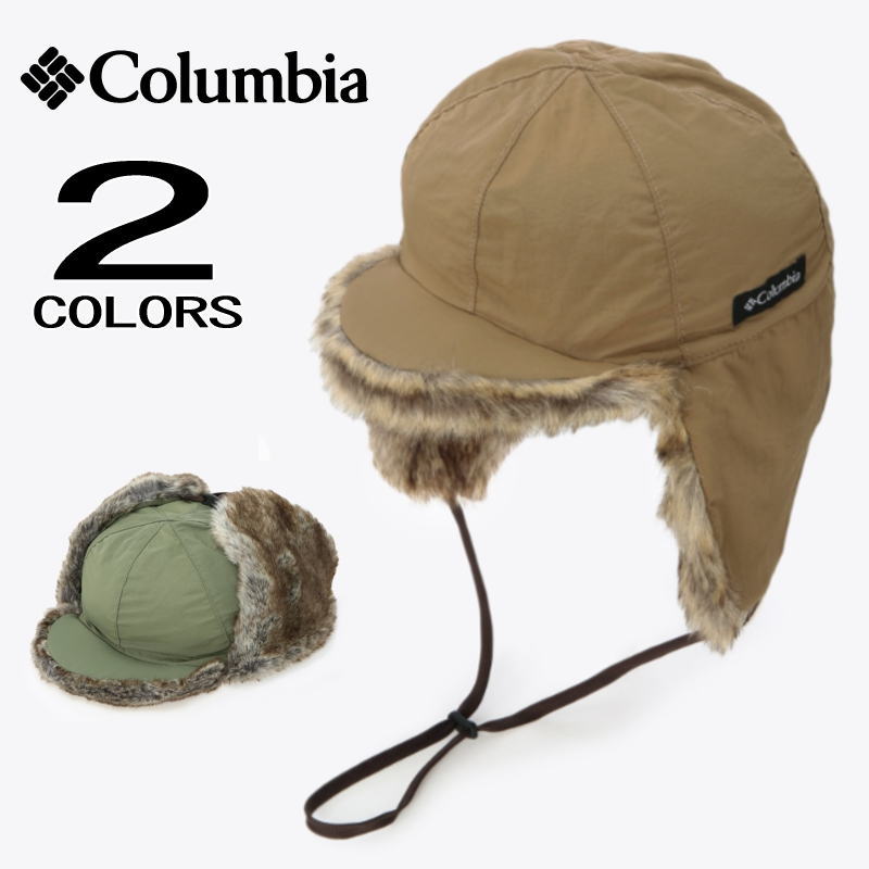 コロンビア コロンビア Columbia 帽子 ベルフォーチュンイヤーフラップキャップ Bell Fortune Earflap Cap PU5643-250（フラックス） 397（ストーングリーン）【GHFO】