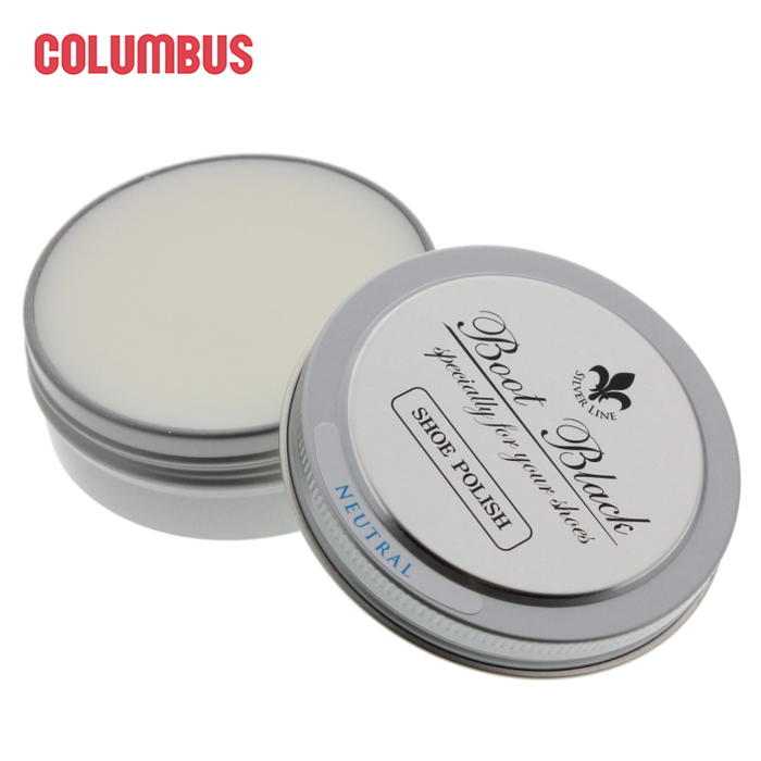 コロンブス COLUMBUS ブートブラック シルバーライン シュー ポリッシュ BOOT BLACK SILVER LINE SHOE POLISH ニュートラル (50g) ［C］ おうち時間