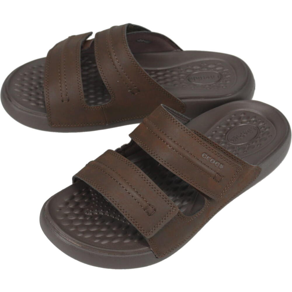 クロックス crocs ユーコン ヴィスタ 2 ライトライド サンダル YUKON VISTA 2 LITERIDE SANDAL エスプレッソ 209396-206【GIOG】