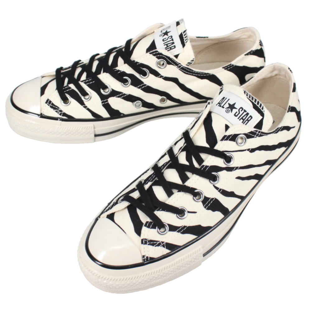 コンバース CONVERSE スニーカー オールスター US ゼブラ オックス ALL STAR US ZEBRA OX WHITE ホワイト 1SD853 【GHFG】
