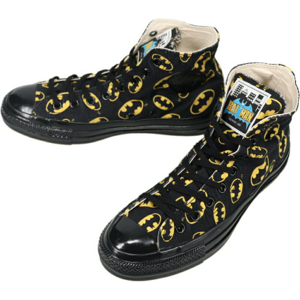 コンバース CONVERSE スニーカー オールスター エイジド HI DC ALL STAR AGED HI DC バットマン BATMAN 1SE407【GJOG】