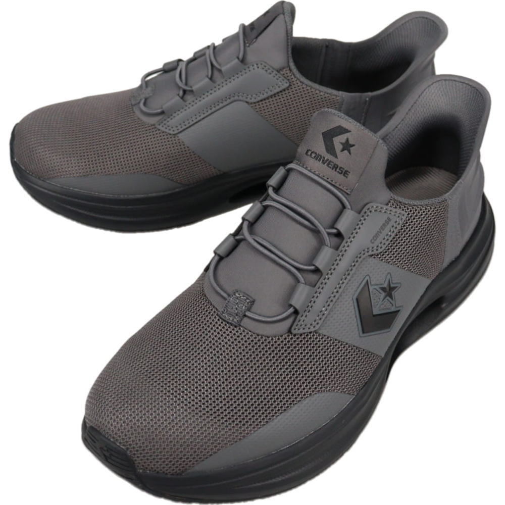 コンバース CONVERSE スニーカー ケイブスター スリットスライド CAVESTAR SLIT SLIDE チャコール/ブラック 33600180【GJFO】