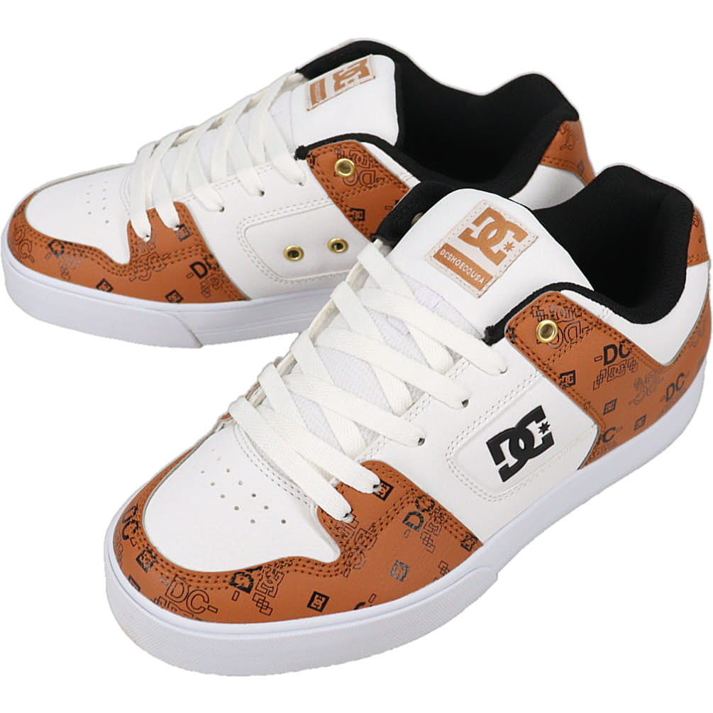 ディーシーシューズ DC SHOES スニーカー ピュア SE SN PURE SE SN ブラック/ホワイト/ブラウン DM241019 XKWC 【GIOG】