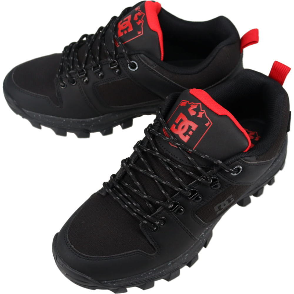 ディーシーシューズ DC SHOES スニーカーブーツ ディーシー グレイズ DC GLAZE ブラック/レッド DM254607 BKR【GJOM】
