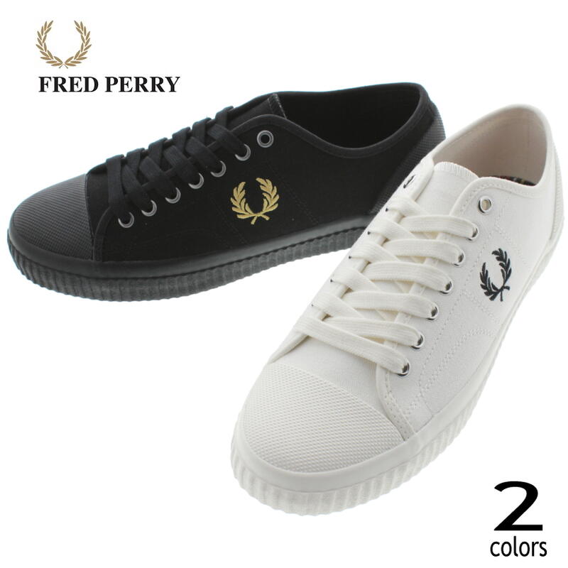 եåɥڥ꡼ FRED PERRY ˡ ҥ塼  Х HUGHES LOW CANVAS B8108 饤ȥ(760) ֥å/ѥ(157) GOOG