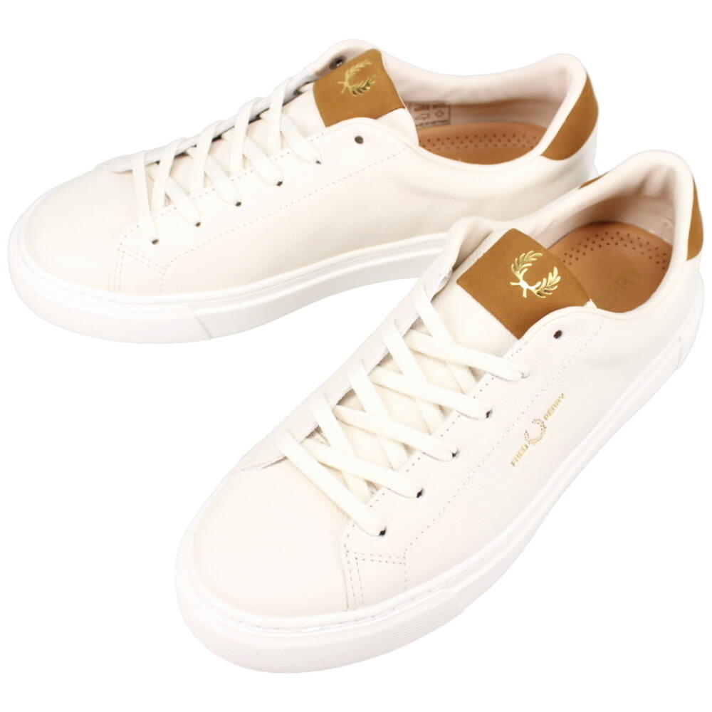 フレッドペリー レザースニーカー メンズ フレッドペリー FRED PERRY スニーカー B71 タンブルレザー B5311 560(エクリュ) 【GHOH】