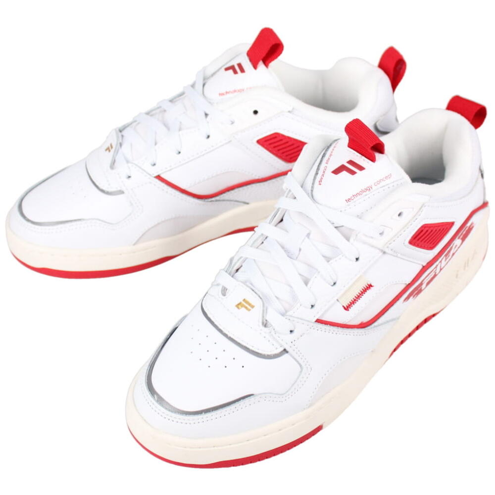 フィラ FILA スニーカー CORDA コルダ MFW22059 128 ホワイト/フィラレッド WHITE/FILA RED