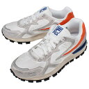 フィラ FILA スニーカー ザガート ウォッシング ZAGATO WASHING 1RM01579D 817(オレンジ/ブルー/グレー) 