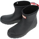 ハンター HUNTER レインブーツ ウィメンズ プレイ ショート シェルパ インシュレイティド ブーツ ブラック WOMENS PLAY SHORT SHERPA INSULATED BOOT ブラック WFS2235RMA BLK 