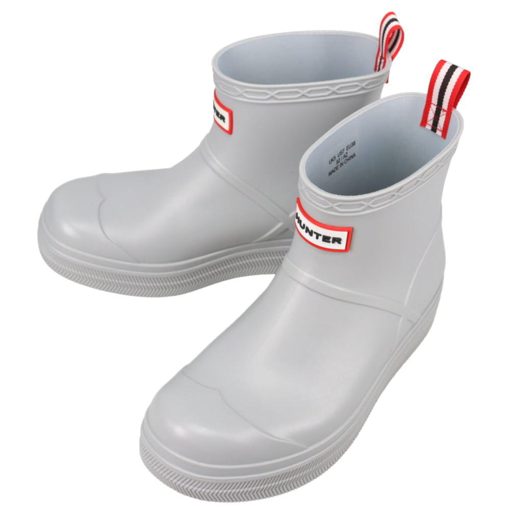 ハンター HUNTER レインブーツ プレイ モールデッド ブーツ PLAY MOLDED BOOT シルバー UFS7105PVC SIL..