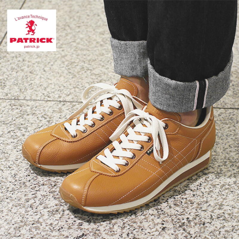 6月限定！最大全額ポイント還元※要エントリー 交換返品送料無料 定番 パトリック PATRICK スニーカー SANGER サンガー BRN ブラウン 21133