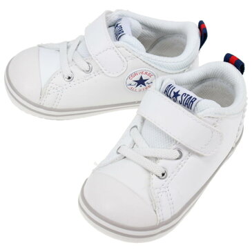 子供 コンバース CONVERSE スニーカー ミニ オールスター N V-1 MINI ALL STAR N V-1 ホワイト/グレー 7SC692【GFOM】