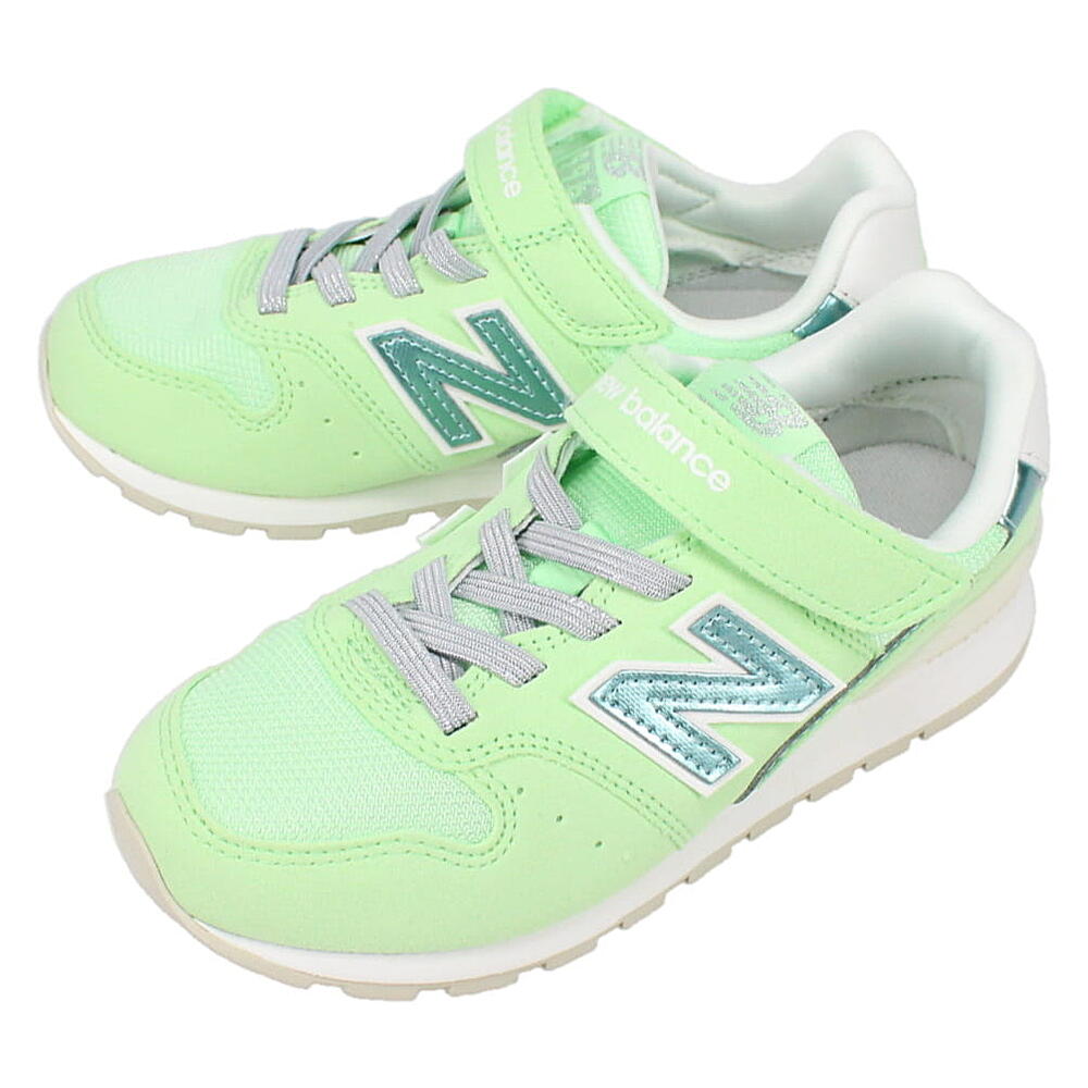 子供 ニューバランス New balance スニーカー YV996 グリーン GREEN XI3 17～22.5cm キッズ【GHOF】