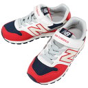 子供 ニューバランス New balance スニーカー YV996 XF3(レッド) キッズ 17～22.5cm 【GHOH】