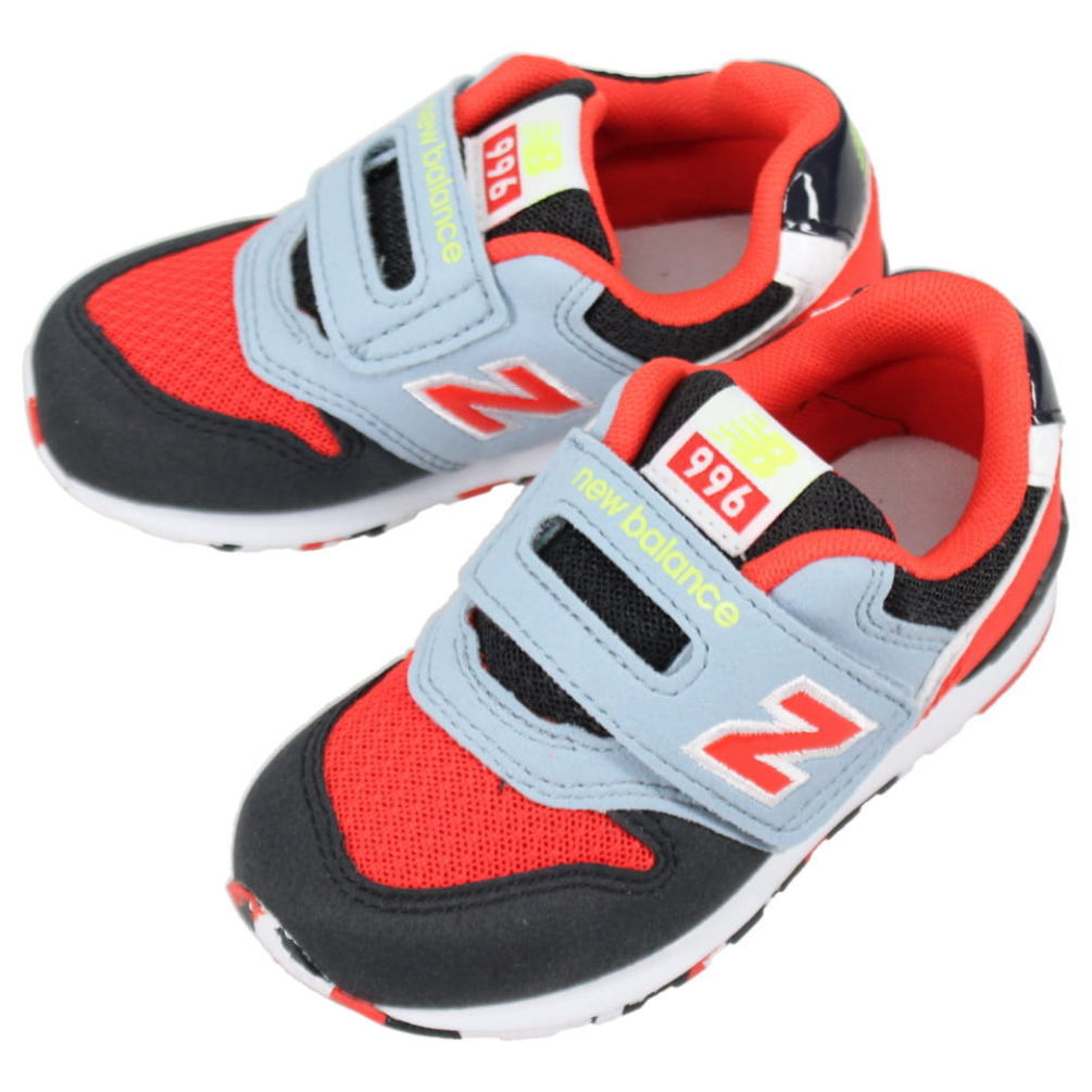 【最大全額ポイント還元※要エントリー】子供 ニューバランス New balance IZ996 MF3 ブラック/レッド BLACK/RED 12〜16.5cm...