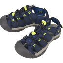 子供 キーン KEEN サンダル ニューポート バウンドレス NEWPORT BOUNDLESS ネーブルアカデミー/イブニングプリムローズ 1028613 YOUTH 20cm~23.5cm【GIOH】