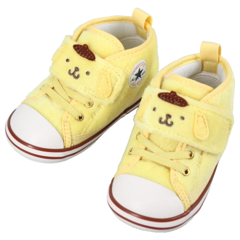 楽天EBiSUYA アウトドア （OUTDOOR）店子供 コンバース CONVERSE スニーカー ベビー オールスター N サンリオ V-1 BABY ALL STAR N SANRIO V-1 ポムポムプリン 7SD516 12cm～15cm【GHOL】