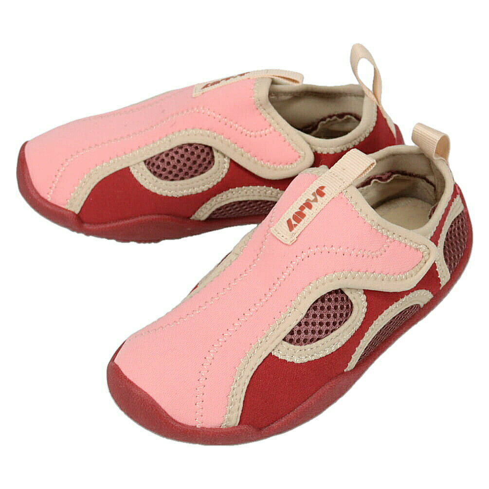 【最大全額ポイント還元※要エントリー】ヤガイ JAGUY キッズウォーターシューズ ベージュピンク JAG250..