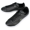【ポイント最大47倍!】ラコステ LACOSTE メンズ カーナビー プロ CARNABY PRO BL23 1 SMA ブラック/ホワイト 45SMA0110 312【GHON】