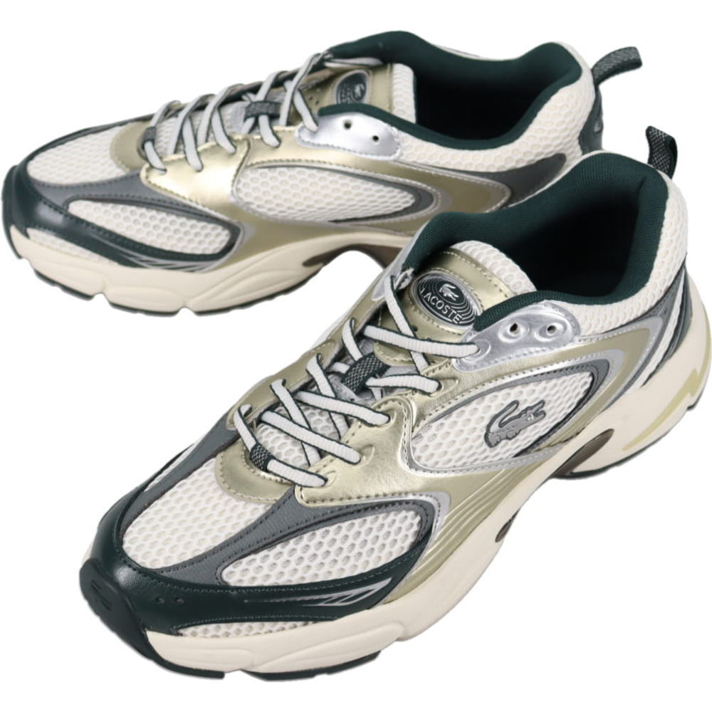 Rakuten - 5月限定！最大全額ポイント還元※要エントリー ラコステ LACOSTE STORM 96 2K 224 2 SMA 48SMA0071 1Y5 ホワイト/グリーン【GION】