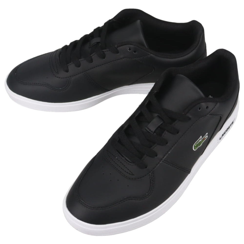 Rakuten - 5月限定！最大全額ポイント還元※要エントリー ラコステ LACOSTE ティー ベース T-BASE 224 1 SMA 48SMA0114 312 ブラック/ホワイト【GION】