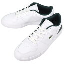 【ポイント最大47倍!】ラコステ LACOSTE ティー ベース T-BASE 224 1 SMA 48SMA0114 1R5 ホワイト/ダークグリーン【GION】