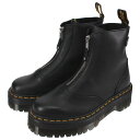 【交換返品送料無料】定番ドクターマーチン Dr.Martens JETTA ジップ ブーツ BLACK ブラック 27656001【GGON】