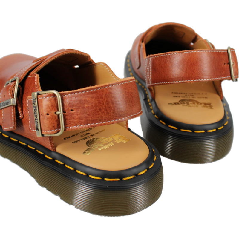 【交換返品送料無料】ドクターマーチン Dr.Martens MIE JORGE バックル ミュール サンダル ヘリテージタン HERITAGE TAN 30939299【GHFO】