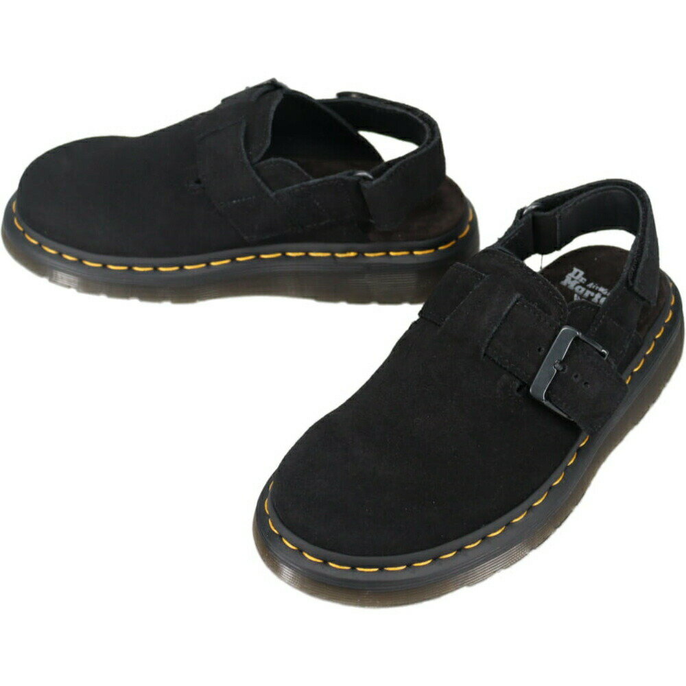 【最大全額ポイント還元※要エントリー】交換返品送料無料 ドクターマーチン Dr.Martens JORGE 2 スリングバック シューズ BLACK ブラック 31563001【GJOH】