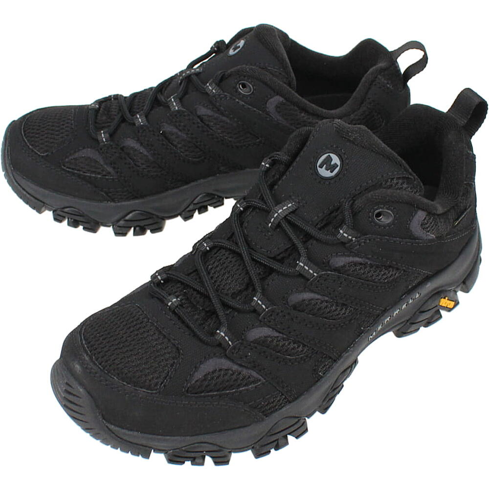 メレル MERRELL メンズ モアブ3 シンセティック ゴアテックス MOAB 3 SYN GORE-TEX TRIPLE BLACK トリプル ブラック J500239 防水 ブーツ アウトドア キャンプ ビブラム 【GGFO】