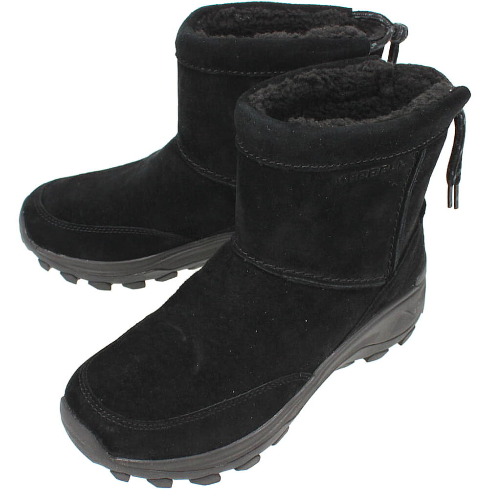 メレル MERRELL メンズ ウィンター プルオン WINTER PULL ON BLACK ブラック J004555 防水 ブーツ アウトドア キャンプ 