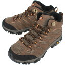 メレル MERRELL メンズ モアブ3 シンセティック ミッド ゴアテックス ワイド ワイズ MOAB 3 SYN MID GORE-TEX WIDE WIDTH EARTH アース J500253W 防水 ブーツ アウトドア キャンプ ビブラム 【GGFO】