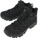 メレル 靴 メンズ メレル MERRELL メンズ モアブ3 シンセティック ミッド ゴアテックス MOAB 3 SYN MID GORE-TEX TRIPLE BLACK トリプル ブラック J500249 防水 ブーツ アウトドア キャンプ ビブラム 【GGFO】