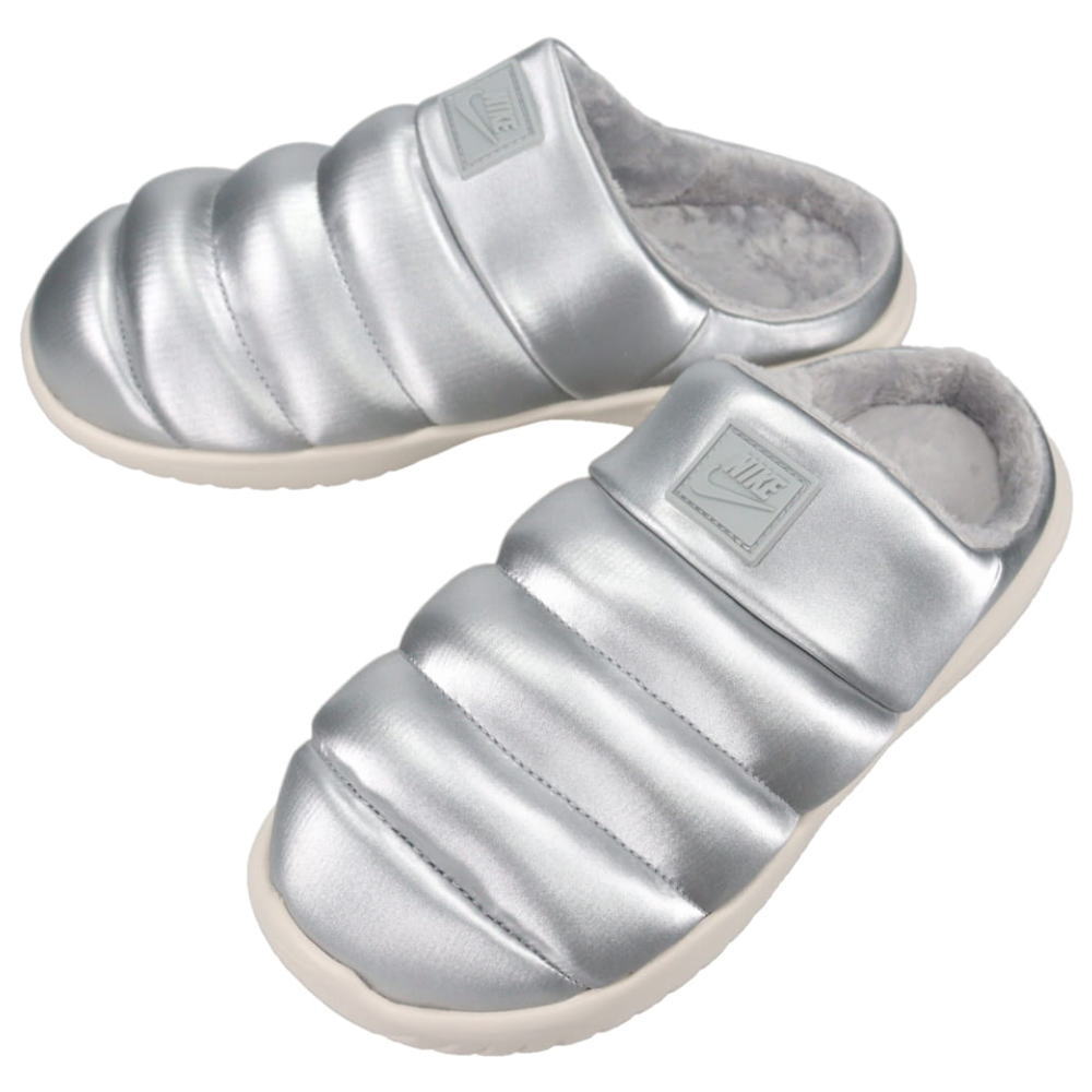 ナイキ NIKE ウィンターサンダル ナイキ バロウ SE W NIKE BURROW SE メタリックシルバー/ライトオールウッドブラウン FZ7939 002【GIFG】