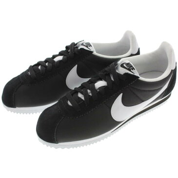 [期間限定10％OFFクーポン配布中]定番 ナイキ NIKE スニーカー ウィメンズ クラシック コルテッツ ナイロン WMNS CLASSIC CORTEZ NYLON ブラック/ホワイト 749864-011