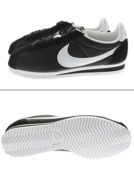 [期間限定10％OFFクーポン配布中]定番 ナイキ NIKE スニーカー ウィメンズ クラシック コルテッツ ナイロン WMNS CLASSIC CORTEZ NYLON ブラック/ホワイト 749864-011