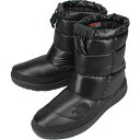 ノースフェイス THE NORTH FACE ウィメンズ ヌプシ ブーティ ウォータープルーフ 8 W Nuptse Bootie WP 8 フラッシュブラック...