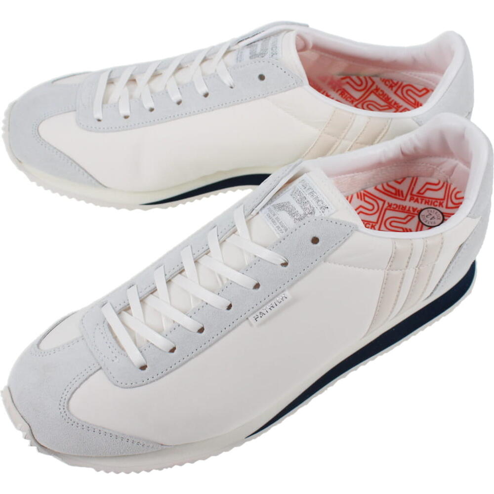 防水スプレー吹きかけサービス 交換返品送料無料 パトリック PATRICK スニーカー ネバダ ディーエヌ NEVADA-DN ホワイト WHT 505350【GHOL】