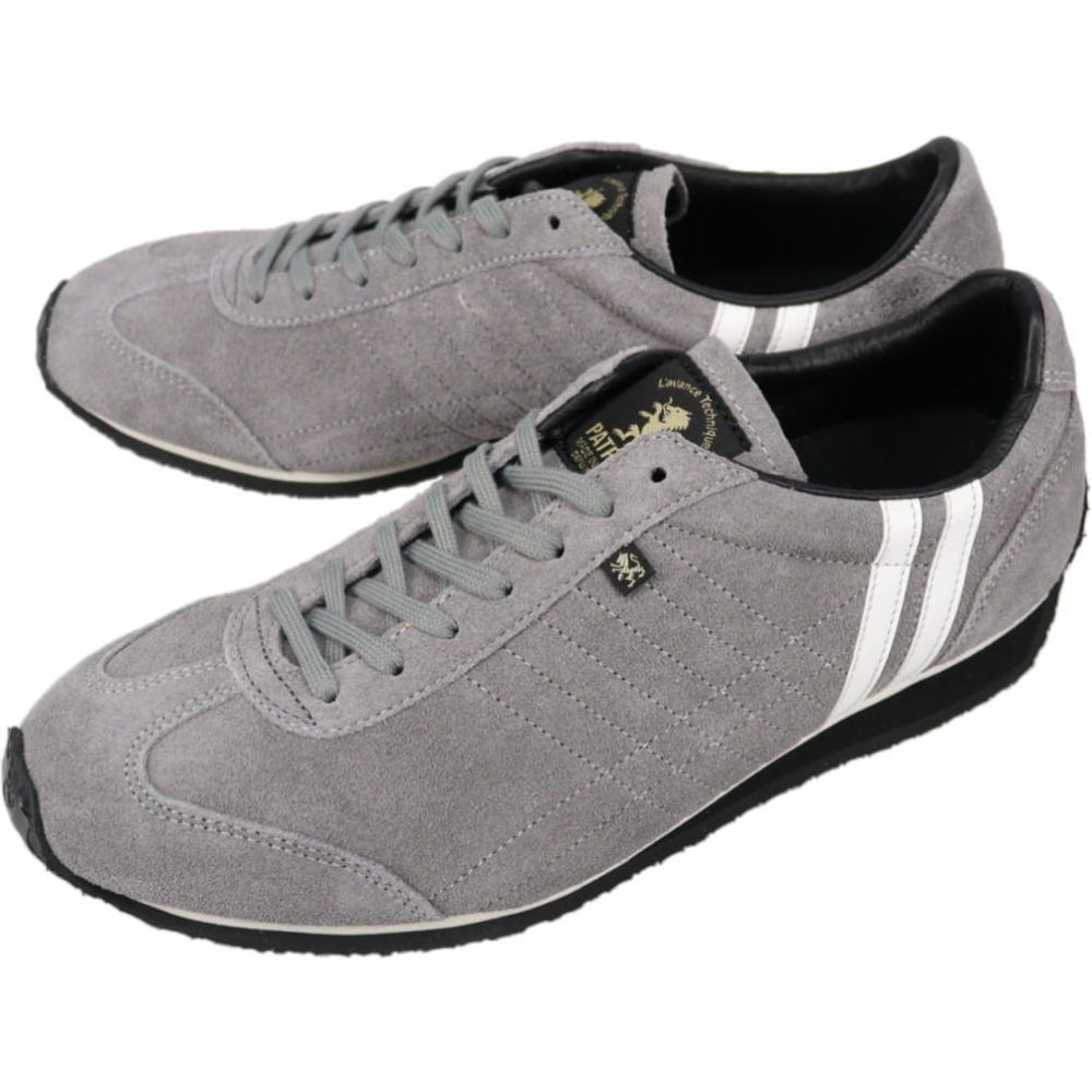 防水スプレー吹きかけサービス 交換返品送料無料 パトリック PATRICK スニーカー アイリス・ベロア IRIS-VR アッシュ ASH 582454【GIFG】