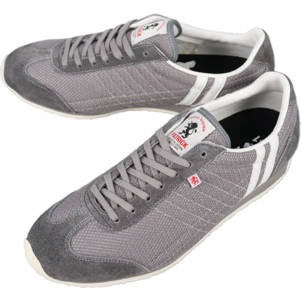 防水スプレー吹きかけサービス 交換返品送料無料 パトリック PATRICK スニーカー アイリス メッシュ IRIS-MESH グレー GRY 725054【GJOJ】
