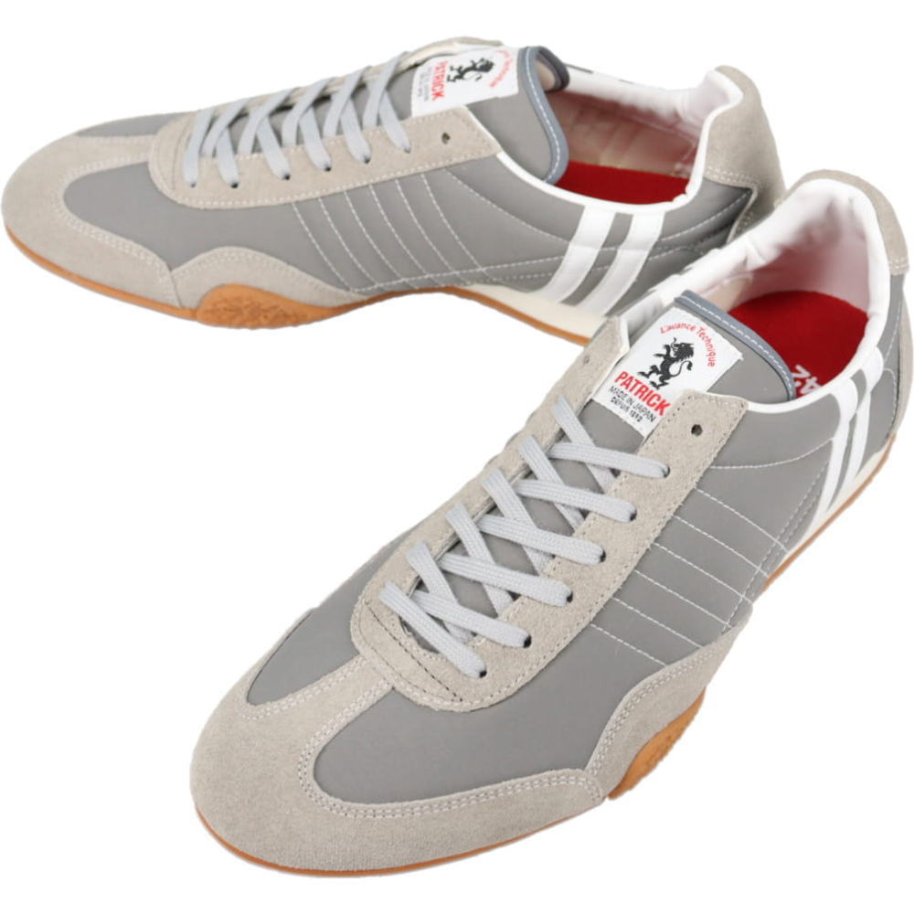 防水スプレー吹きかけサービス 交換返品送料無料 パトリック PATRICK スニーカー ジェット テック JET-TECH グレー GRY 725154【GJOL】