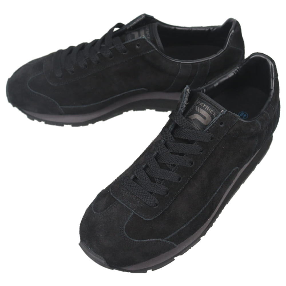 防水スプレー吹きかけサービス 交換返品送料無料 パトリック PATRICK スニーカー ボストンサン BOSTONSUN ノアール NOIR 542551【GJON】