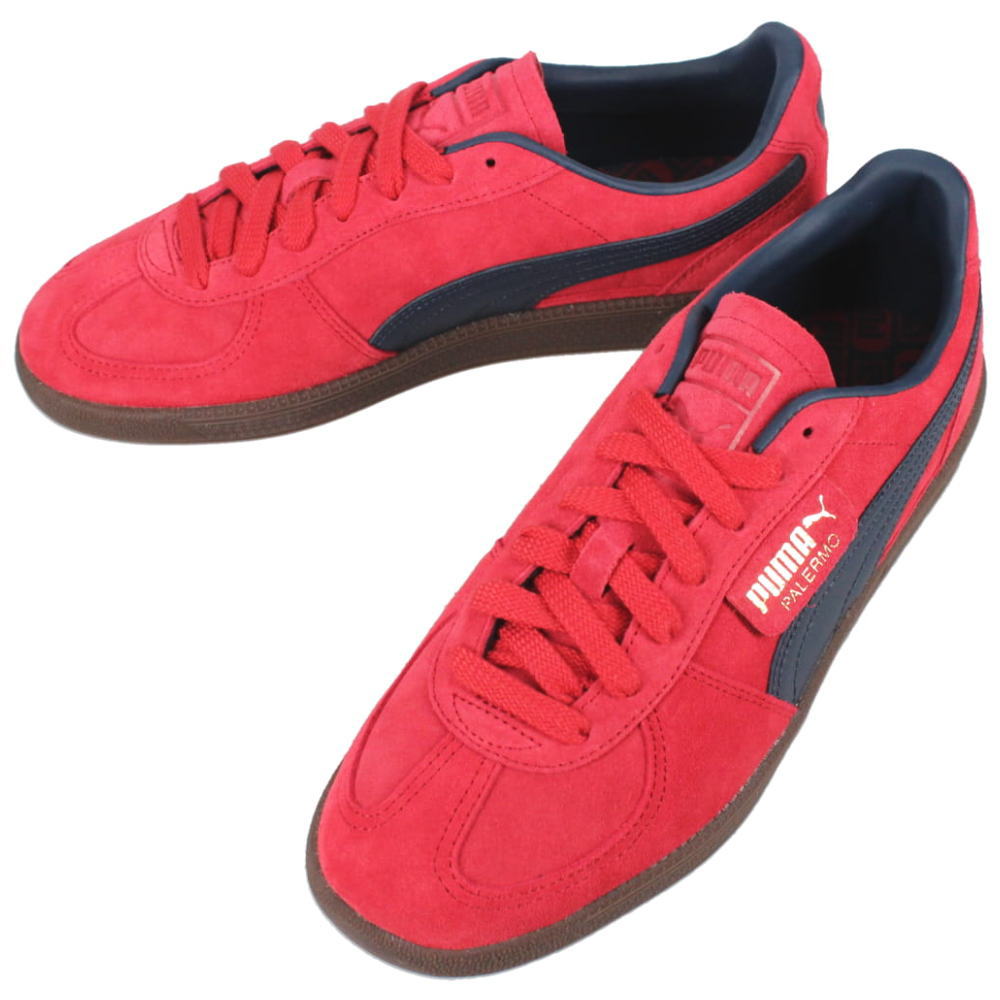 プーマ PUMA スニーカー パレルモ PALERMO クラブレッド/クラブネイビー 396463 09【GIOF】