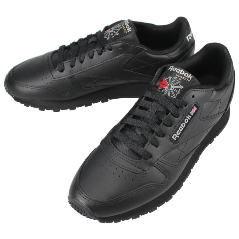 Rakuten - 5月限定！最大全額ポイント還元※要エントリー リーボック Reebok スニーカー クラシック レザー CLASSIC LEATHER コアブラック/コアブラック/ピュアグレー 100008494 GY0955 定番【GHOI】