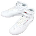 定番 リーボック Reebok スニーカー フリースタイル ハイ F/S HI ホワイト/シルバー 100000103 (2431)【GHOM】